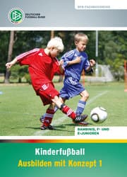Cover von Kinderfußball - Ausbilden mit Konzept 1