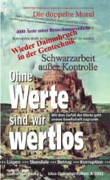 Cover von Ohne Werte sind wir wertlos