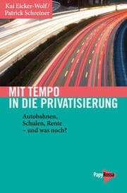 Cover von Mit Tempo in die Privatisierung
