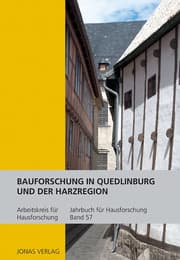 Cover von Bauforschung in Quedlinburg und der Harzregion