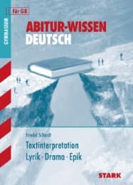 Cover von Abitur-Wissen - Deutsch Textinterpretation Lyrik, Drama, Epik