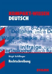 Cover von STARK Kompakt-Wissen - Deutsch Rechtschreibung