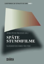 Cover von Späte Stummfilme