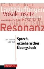 Cover von Sprecherzieherisches Übungsbuch