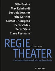 Cover von Regietheater. Eine deutsch-österreichische Geschichte