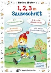 Cover von Detlev Jöcker: 1,2,3 im Sauseschritt