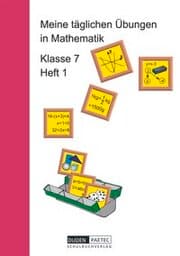 Cover von Meine täglichen Übungen in Mathematik - 7. Schuljahr