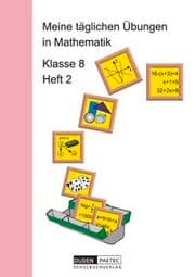 Cover von Meine täglichen Übungen in Mathematik - 8. Schuljahr
