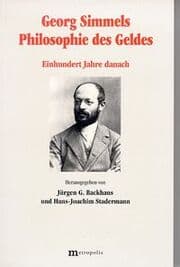 Cover von Georg Simmels Philosophie des Geldes