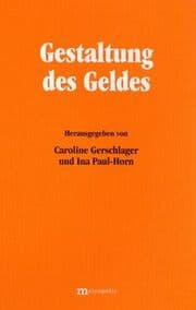 Cover von Gestaltung des Geldes