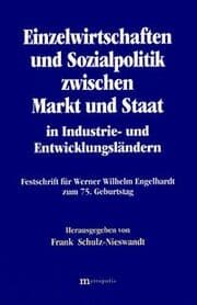 Cover von Einzelwirtschaften und Sozialpolitik zwischen Markt und Staat in Industrie- und Entwicklungsländern