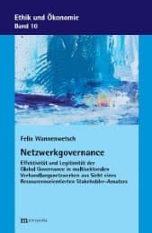 Cover von Netzwerkgovernance