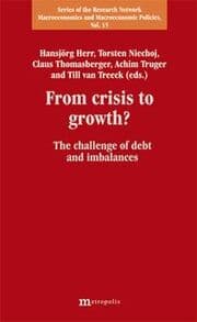 Cover von From crisis to growth?