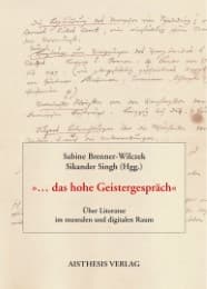 Cover von '...das hohe Geistergespräch'