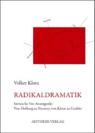 Cover von Radikaldramatik