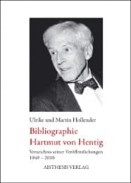 Cover von Bibliographie Hartmut von Hentig