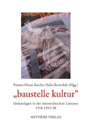 Cover von 'baustelle kultur'