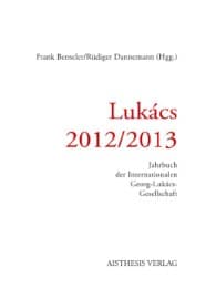 Cover von Lukács 2012/2013
