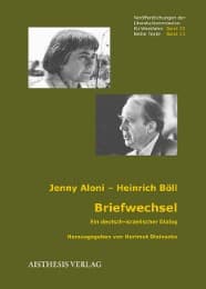 Cover von Briefwechsel Jenny Aloni - Heinrich Böll