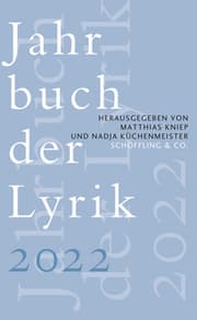 Cover von Jahrbuch der Lyrik 2022