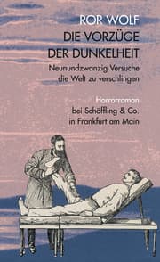 Cover von Die Vorzüge der Dunkelheit