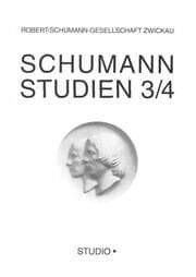 Cover von Schumann-Studien 3/4