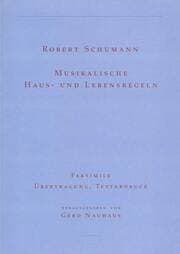 Cover von Musikalische Haus- und Lebensregeln