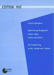 Cover von Hans-Georg Burghardt (1909-1993) - Leben und Werk