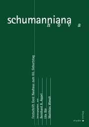 Cover von Schumanniana nova