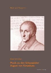Cover von Musik zu den Schauspielen von August von Kotzebue