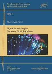 Cover von Signal Processing for Coherent Optic Receivers