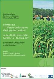 Cover von Beiträge zur 11. Wissenschaftstagung Ökologischer Landbau