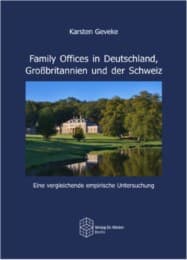 Cover von Family Offices in Deutschland, Großbritannien und der Schweiz