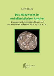Cover von Das Münzwesen im vorhellenistischen Ägypten