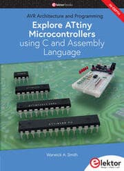 Cover von Explore ATtiny Microcontrollers using C and Assembly Language