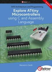 Cover von Explore ATtiny Microcontrollers using C and Assembly Language