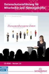 Cover von Datenschutzeinführung für Mitarbeiter und Führungskräfte
