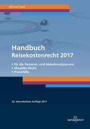 Cover von Handbuch Reisekostenrecht 2017