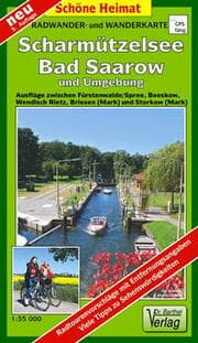 Cover von Radwander- und Wanderkarte Scharmützelsee, Bad Saarow und Umgebung
