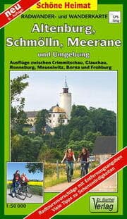 Cover von Radwander- und Wanderkarte Altenburg, Schmölln, Meerane und Umgebung