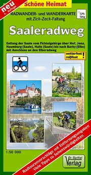 Cover von Saale-Radwanderweg