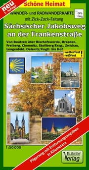 Cover von Sächsischer Jakobsweg an der Frankenstraße