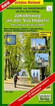 Cover von Jakobsweg an der Via Imperii Leipzig-Hof