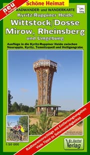 Cover von Kyritz-Ruppiner Heide, Wittstock/Dosse, Mirow, Rheinsberg und Umgebung