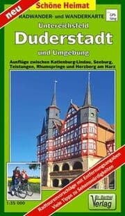 Cover von Radwander- und Wanderkarte Untereichsfeld, Duderstadt und Umgebung