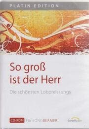 Cover von So groß ist der Herr - CD-ROM