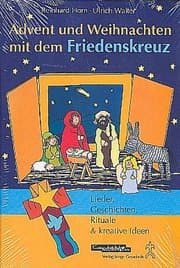 Cover von Advent und Weihnachten mit dem Friedenskreuz