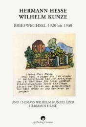 Cover von Hermann Hesse - Wilhelm Kunze. Briefwechsel