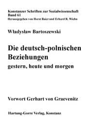 Cover von Die deutsch-polnischen Beziehungen