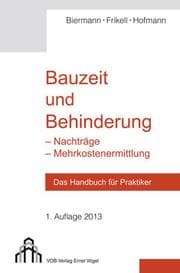 Cover von Bauzeit und Behinderung